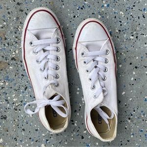 White converse women’s 7.5